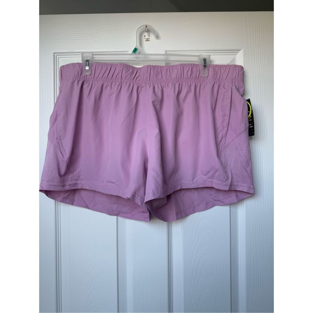AthleticWorks Shorts XXXL Women's Pink Lined NEW Workout Gym